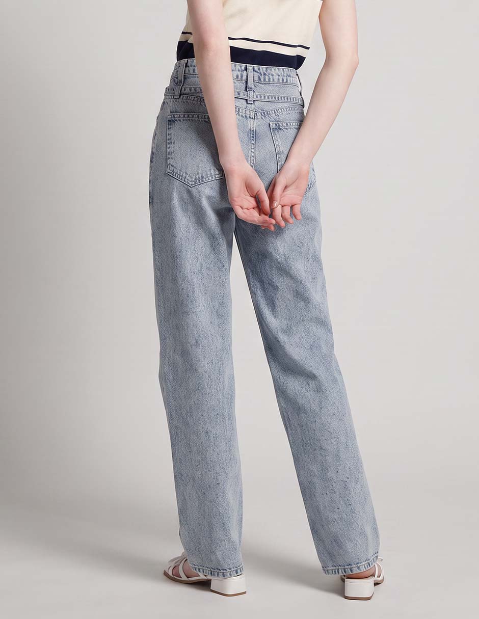 Jeans wide leg para mujer 4