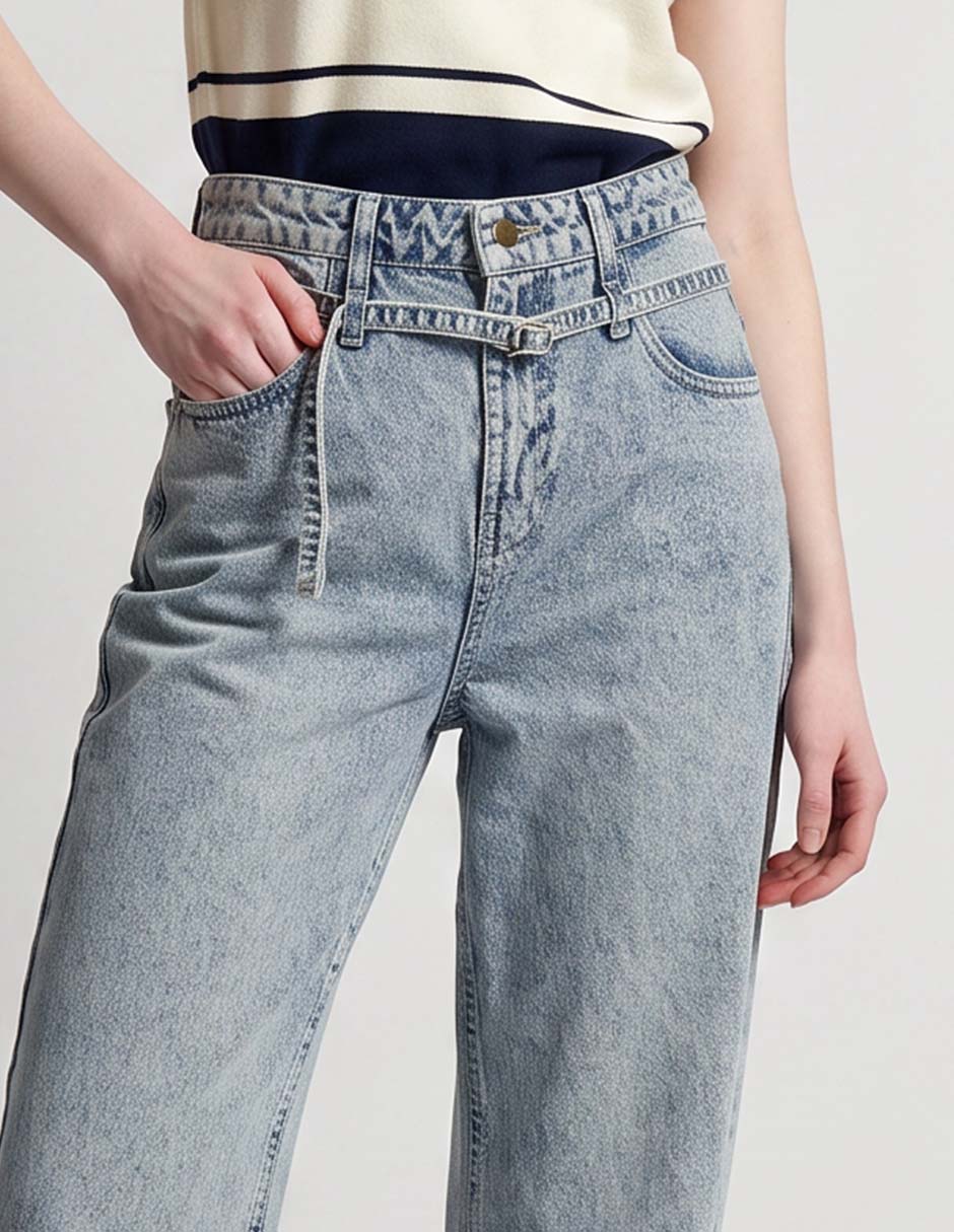 Jeans wide leg para mujer 5