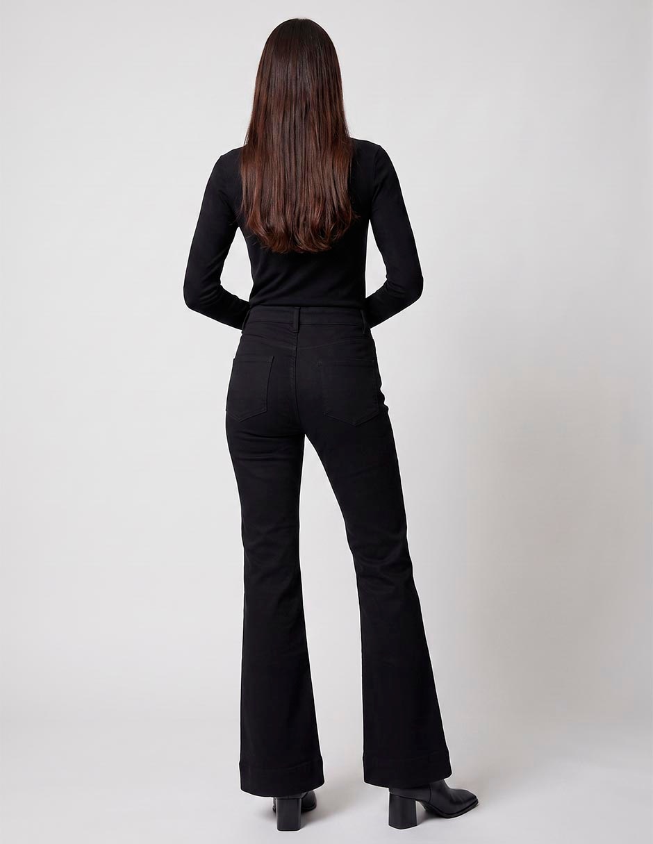Pantalón de vestir amplio para mujer 2