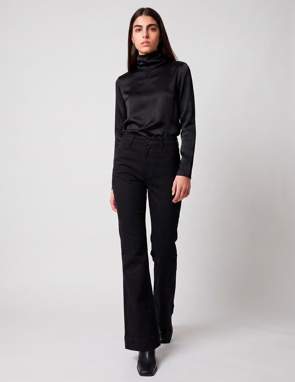 Pantalón de vestir amplio para mujer 3