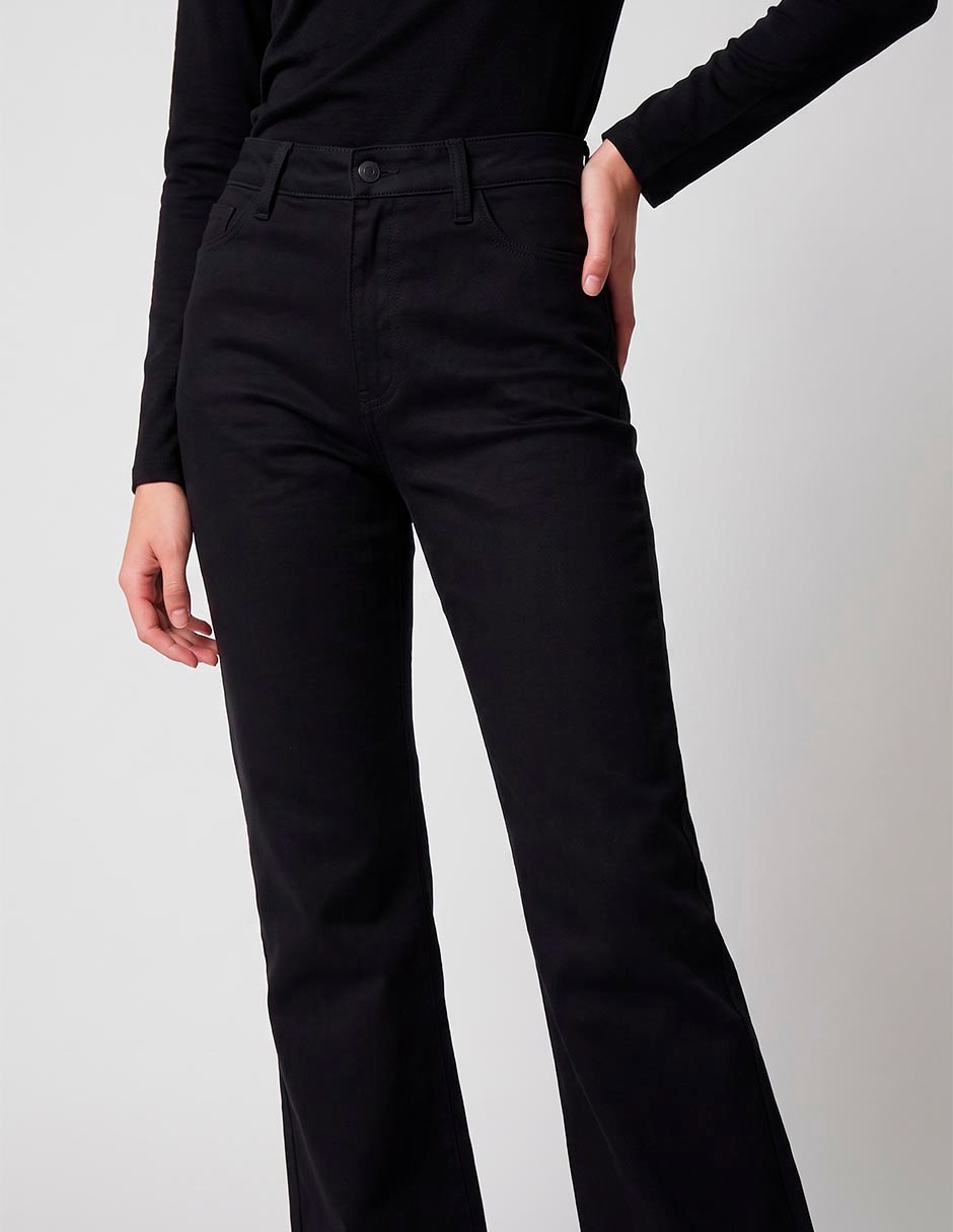 Pantalón de vestir amplio para mujer 4