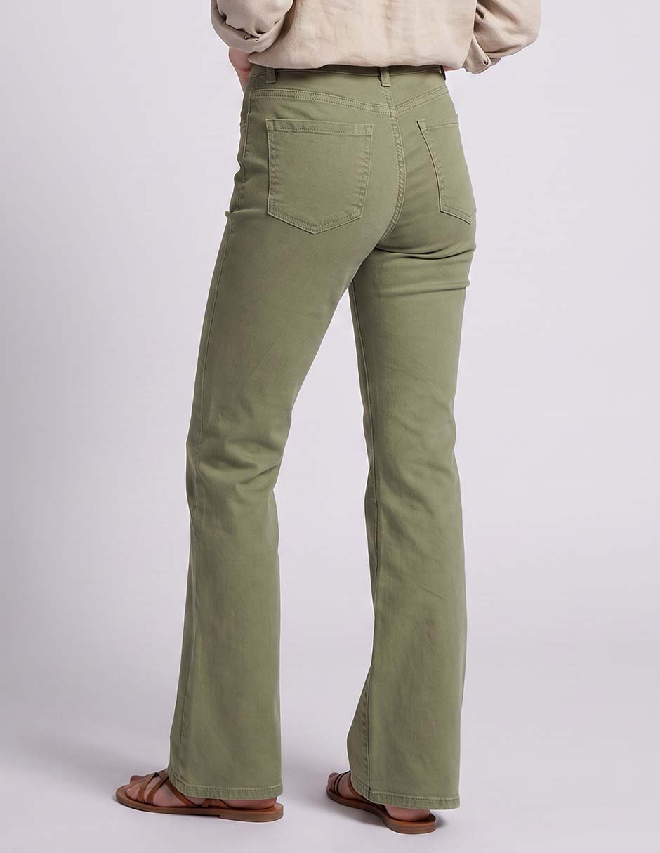 Pantalón relaxed flare para mujer 2