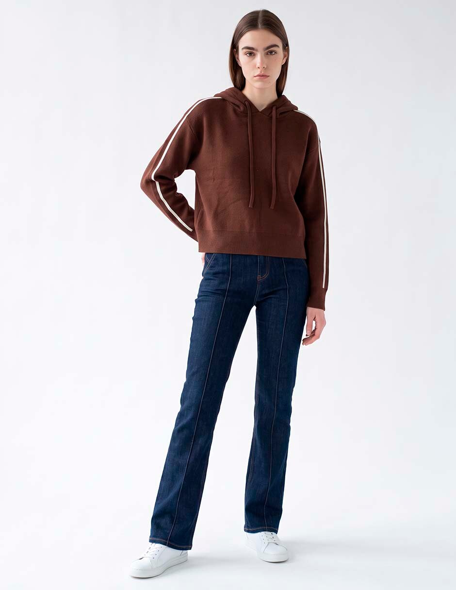 Suéter cuello redondo para mujer 3