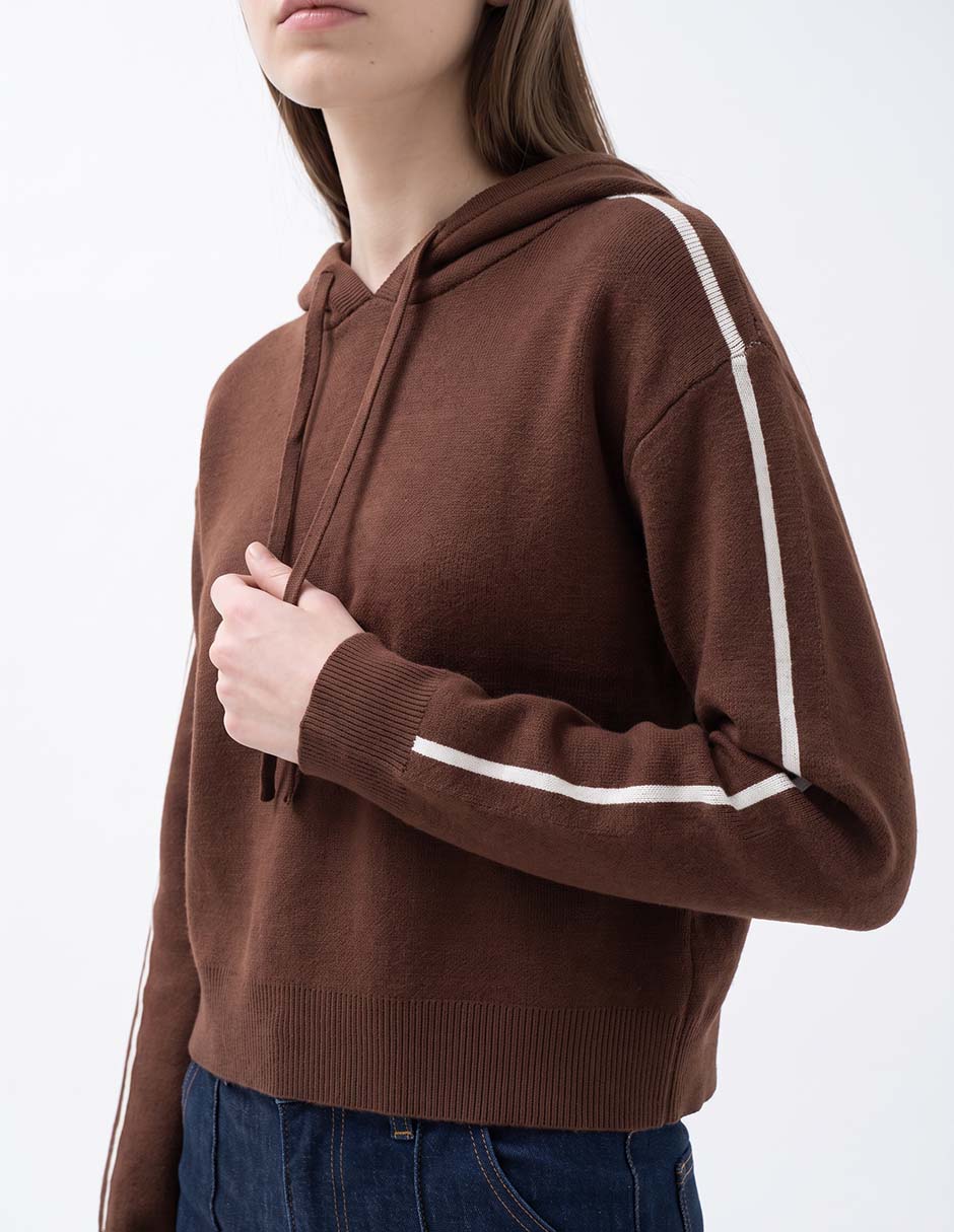 Suéter cuello redondo para mujer 4