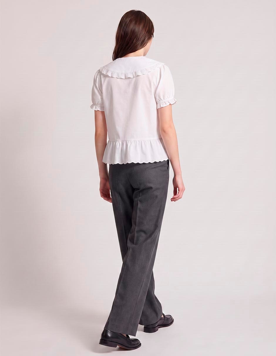 Blusa manga corta para mujer 2