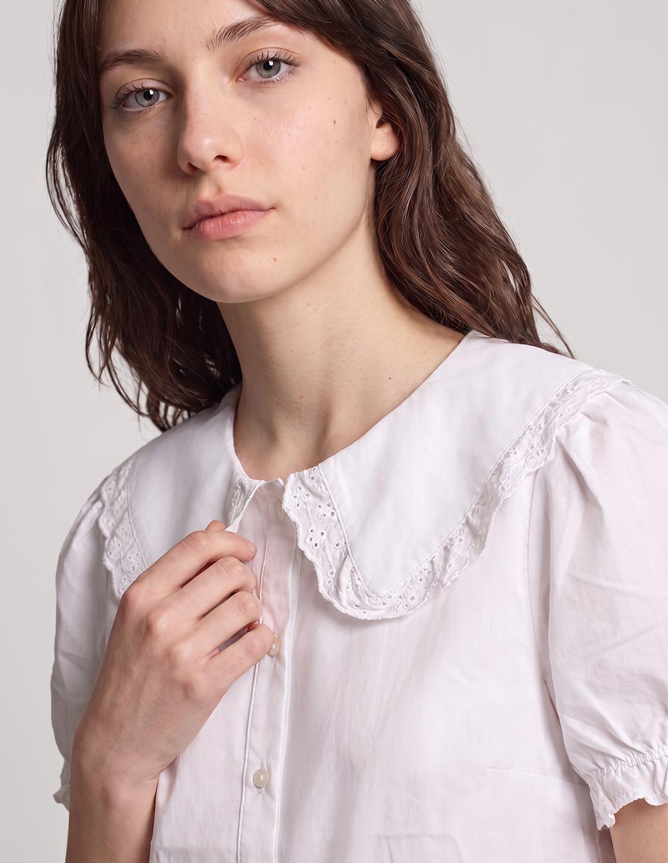 Blusa manga corta para mujer 3