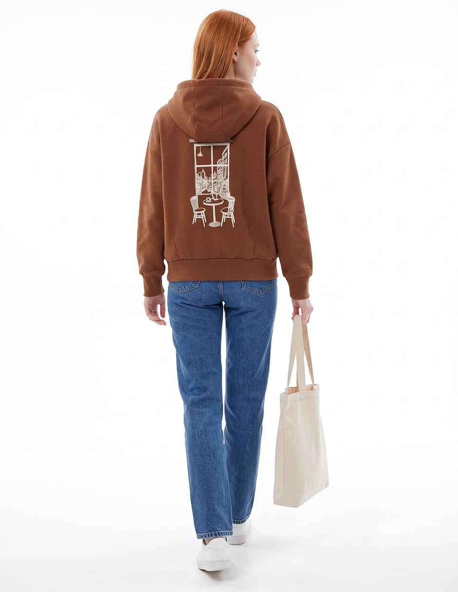 Sudadera con capucha para mujer 2