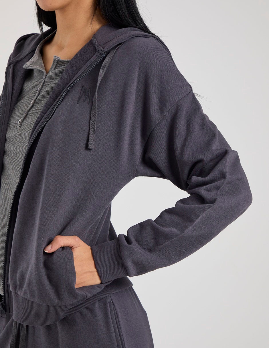 Sudadera con capucha y bolsillos para mujer 3
