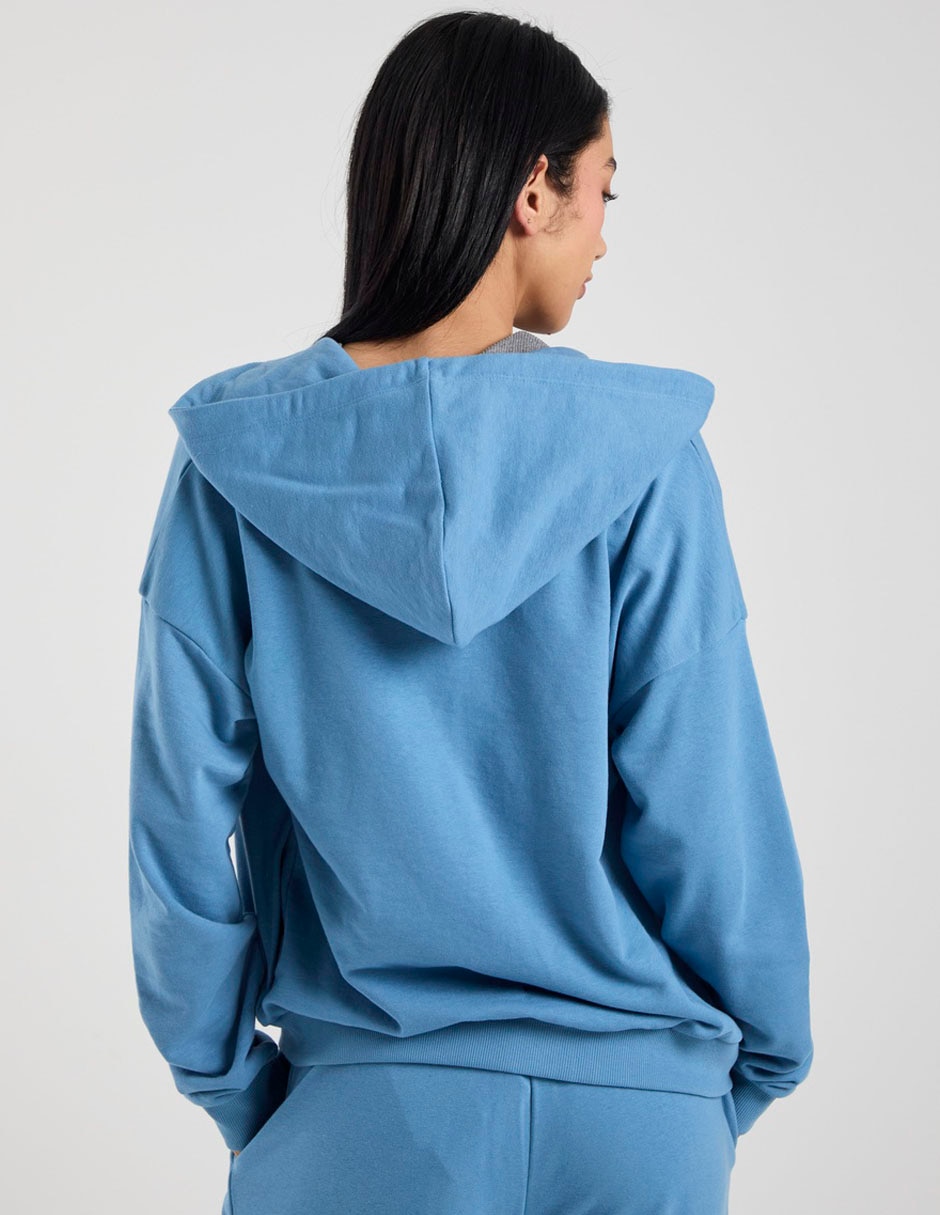 Sudadera con capucha y bolsillos mossimo para mujer