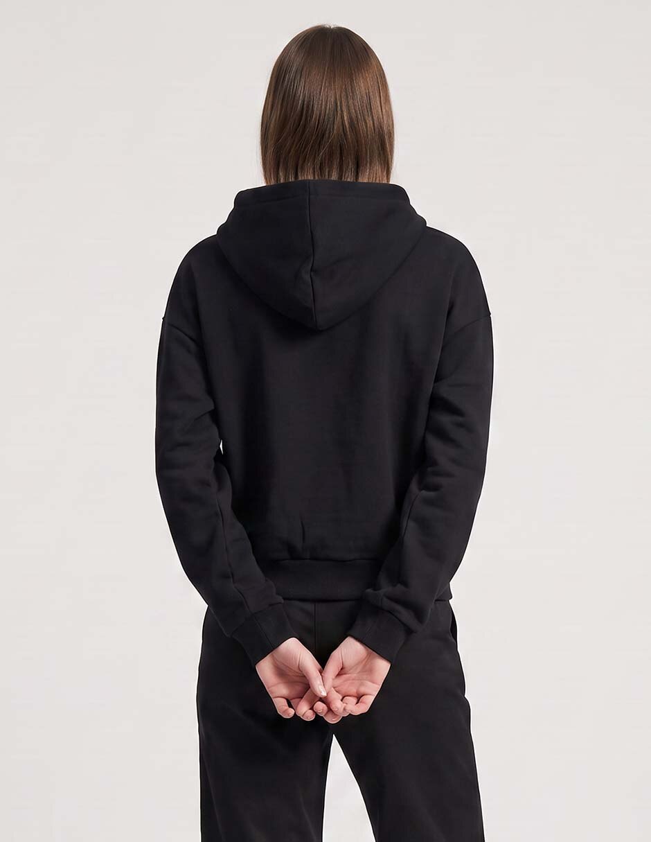 Sudadera con capucha y bolsa para mujer 2