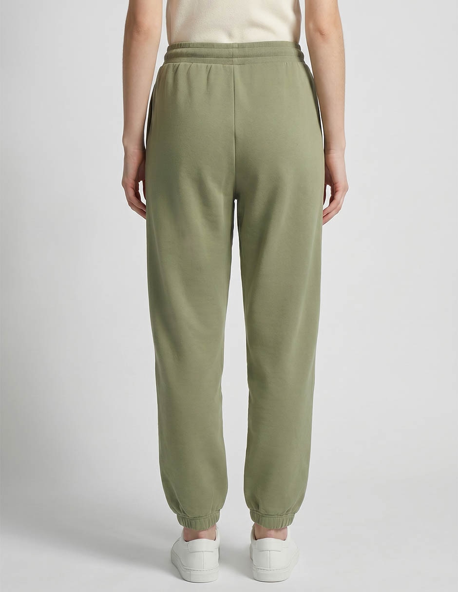 Pants regular con jareta para mujer 4