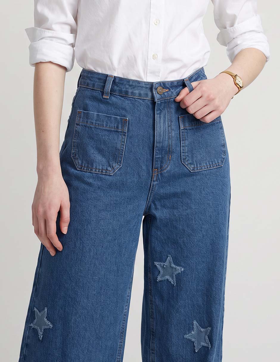 Jeans Relaxed Straight Mossimo para mujer