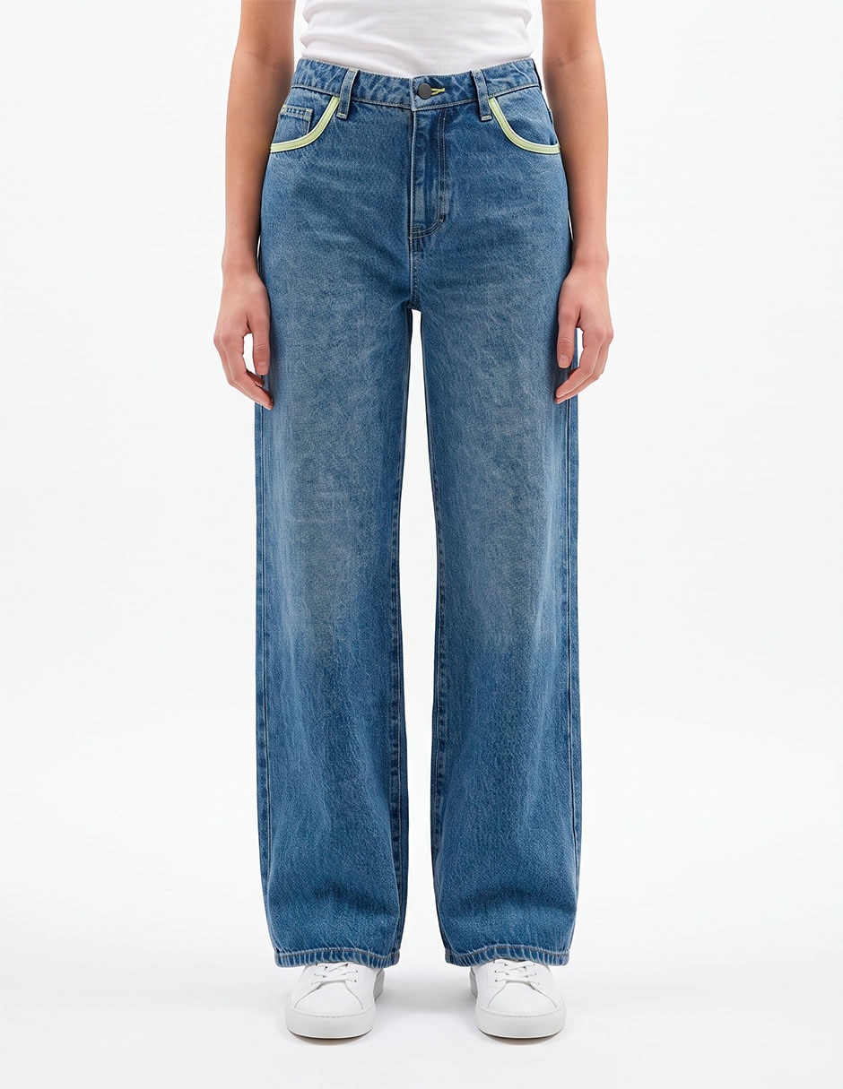 Jeans straight para mujer Jeans straight para mujer