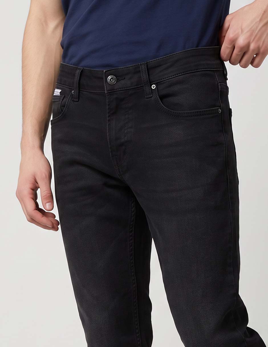 Jeans Slim Lavado Obscuro para hombre 2